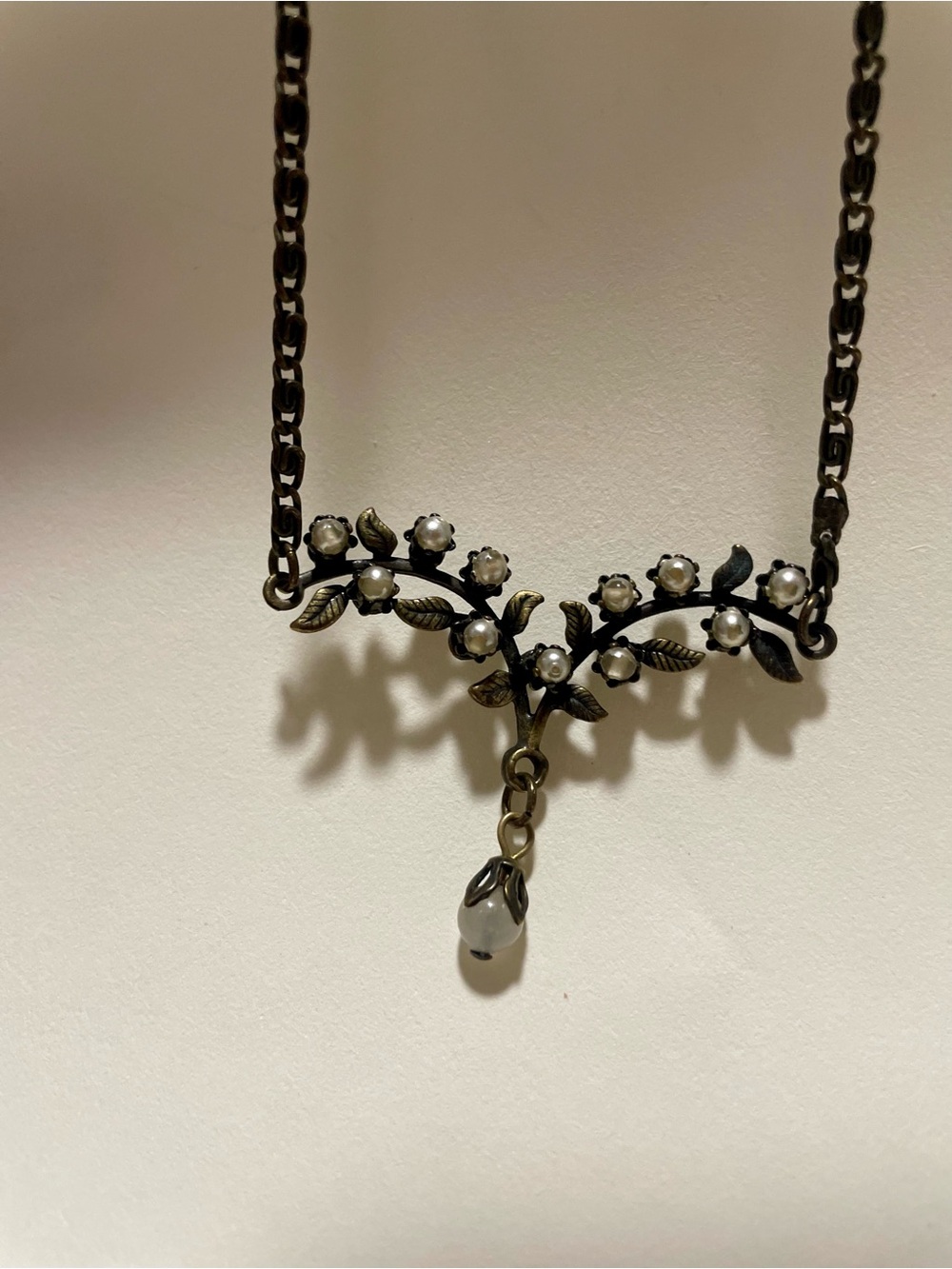 Vintage KIEN Floral Bib Necklace